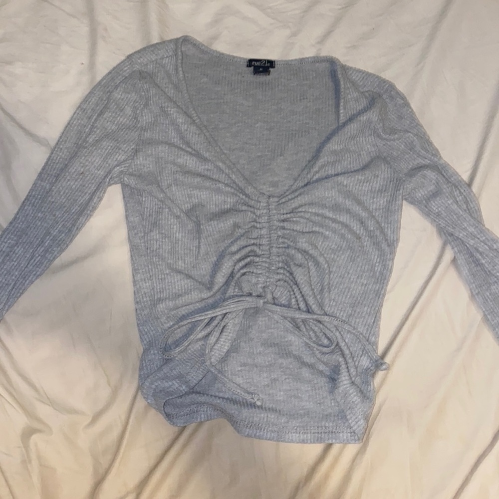 Rue21 Gray Long sleeve top